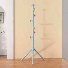 1pc Compact Freestanding Coat Rack, Cute Style 65inch (Height) Coat Rack Mushroom Shaped Design, Eye-Catching Appearance, Strong Load-Bearing Capacity, Easy And Convenient Installation, Suitable For Dorms And Various Other Scenes - Multicolor - View 12