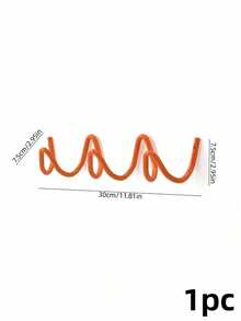 Haus Hana 1PC Modern Wavy Metal Wall Hooks, 3-Hook Coat Hanger, Heavy-Duty Adhesive Storage Rack For Bedroom, Bathroom & Entryway, Space-Saving Organizer - Multicolor - View 13