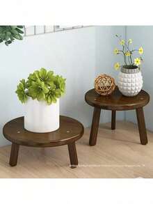 Indoor Floor Standing Plant Stand Shelf For Living Room, New Style Balcony Flower Pot Rack, Window Sill Succulent Holder Storage Shelf - 1pcs - View 5