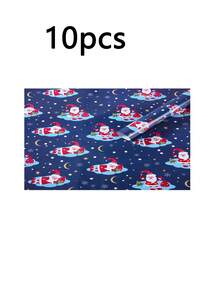 Christmas Print Gift Wrapping Paper - F - View 10