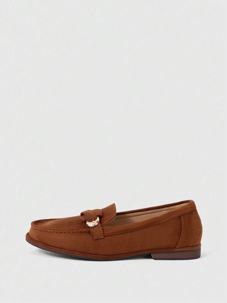 Sleekvia Women's Fashion Commuter Shoes - Brown - View 1