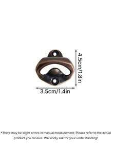1 Piece Rustic Solid Wood Wall Mounted Bottle‑Shaped Beer Opener Built‑In Mesh Caps Collection Storage Basket Retro Textured Heavy‑Duty Wall Decoration Brown Bottle Opener For Bar Home Kitchen Man Cave Party Indoor Wall Decor Household Accessory - View 8