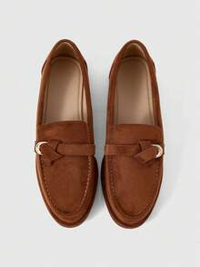 Sleekvia Women's Fashion Commuter Shoes - Brown - View 6