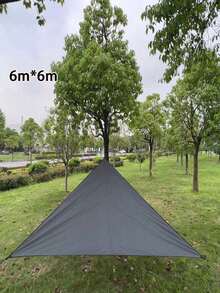 1pc Foldable Waterproof Triangle Sun Shade Sail, Suitable For Outdoor Activities, Backyard Canopy, Camping Tent, Etc. Sun Shade Fabric, Sun Sail, Triangular Waterproof Sun Shade Sail, Applicable For Yard, Patio, Deck, Gazebo, And Other Outdoor - Multicolor - View 16