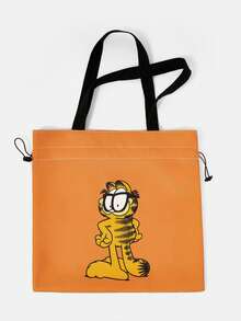 GARFIELD | SHEIN 女款卡通印花圖案便利手提包 - 貓-2 - 查看 3