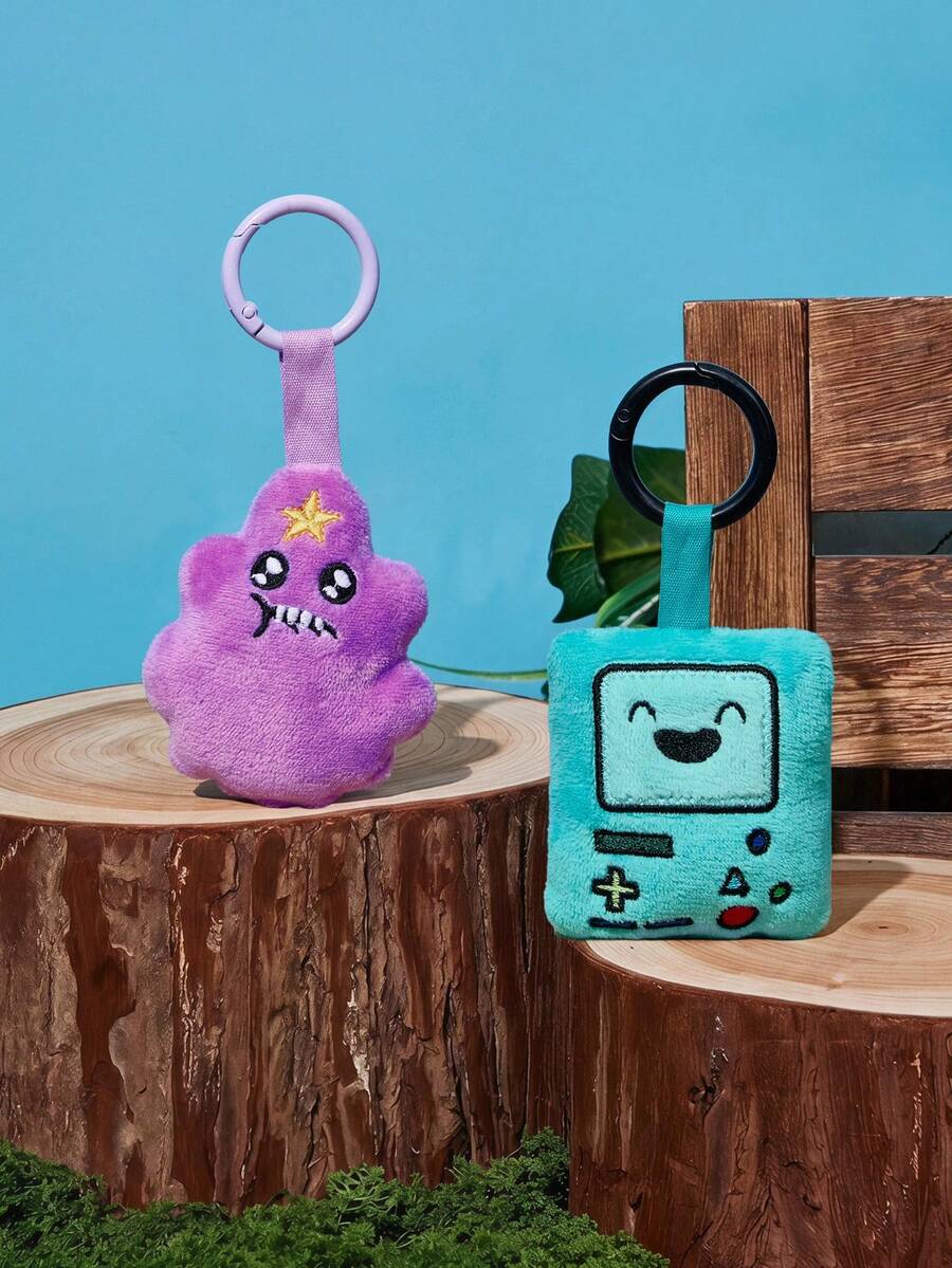 ADVENTURE TIME X Joivida 1pc Adorable Mini Pouch, Great For Holding Coins & Lipstick - Multicolor - View 1