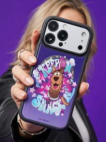ShellaStory SCOOBY-DOO X SHEIN 時尚高端印花圖案手機保護殼設計，完美兼容 ，可愛時尚且精緻 - 彩色 - 查看 2