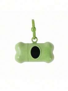 1/2/6PCS Hands Free Dog Waste Bag Dispenser Durable Plastic Free Portable Poop Collector Wheat Straw Bone Shaped Holder For Outdoor Walking Training Pet Waste Bag Carrier - Multicolor - View 17