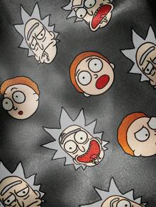 Rick and Morty X SHEIN 女款連體髮帽頭巾帽 - 彩色 - 查看 6