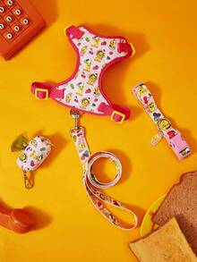 LOONEY TUNES X PETSIN Pet Supplies Waste Bags; Pet Collars; Pet Harnesses And Leashes - Pink - View 1