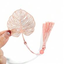 Creative Exquisite Plant Leaf Veins Leaves Of The Seasons Literary Gift Metal Bookmarks Holiday Gift Sets For Teachers And Friends Back To School - multicolor - View 16