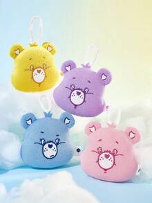 SHEIN X Care Bears 可愛卡通海綿洗澡巾附掛繩 - 藍色 - 查看 5