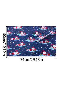 Christmas Print Gift Wrapping Paper - F - View 3