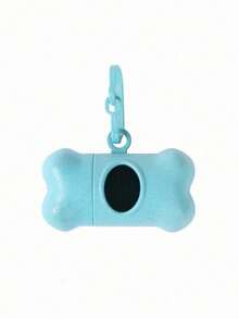1/2/6PCS Hands Free Dog Waste Bag Dispenser Durable Plastic Free Portable Poop Collector Wheat Straw Bone Shaped Holder For Outdoor Walking Training Pet Waste Bag Carrier - Multicolor - View 24