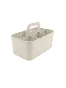 Stackable Storage Box, Portable Handheld Desktop Organizer For Bathroom, Office, Craft And School Supplies, Multifunctional Cosmetic Storage Container - multicolor - View 9