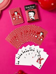 Betty Boop x SHEIN Playing Card - Multicolor - View 1