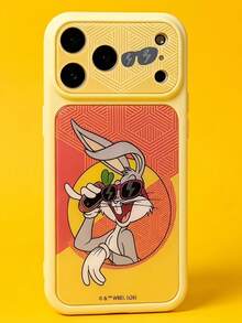 ShellaStory LOONEY TUNES X SHEIN 時尚高端印花圖案手機保護殼設計，完美兼容 ，可愛時尚且精緻 - 彩色 - 查看 1