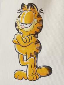 GARFIELD | SHEIN حقيبة يد نسائية بنمط كرتوني لطيف وعملية - كات-4 - مشاهدة 4
