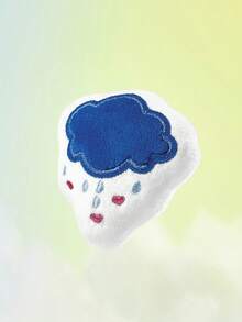 SHEIN X Care Bears 3Pcs Cute Cartoon-Shaped Refrigerator Sticker, The Back Contains Magnets, Which Can Be Attached To The Refrigerator And Various Metals - Love Bear - View 5
