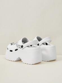 Vate Fashionable And Woman Shoes Hollow Out Shoes For Summer Vacation Shoes Summer Spring Shoes Spring Break Easter For Casual Beach Style For Christmas Fall Shoes - White - View 5