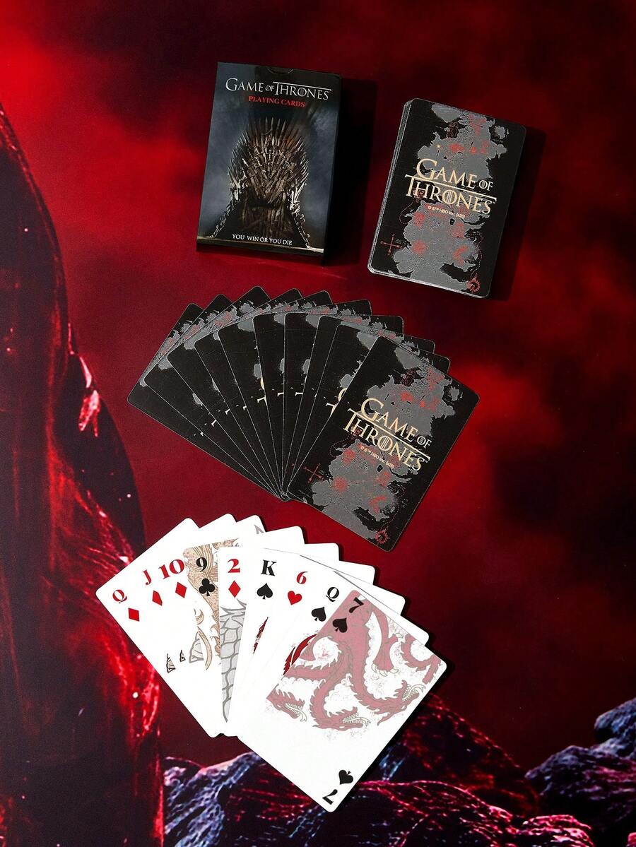 Game of Thrones X SHEIN بطاقة لعب - متعدد الألوان - مشاهدة 1