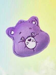 SHEIN X Care Bears 3Pcs Cute Cartoon-Shaped Refrigerator Sticker, The Back Contains Magnets, Which Can Be Attached To The Refrigerator And Various Metals. - Love Bear - View 5
