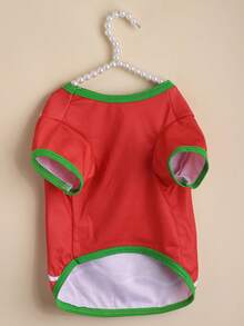 PETSIN Funny Christmas Gingerbread Man Pet Shirt, Xmas Holiday Dog Cat Clothes For Small Breed Puppy - Multicolor - View 11
