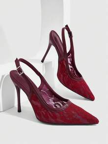 Burgundy back