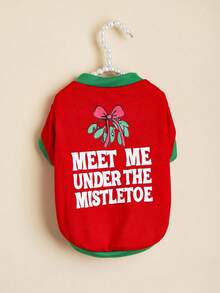 PETSIN Christmas Pet Sweatshirt, Small Dog Cat Clothes For Teddy Poodle Bichon Pomeranian Schnauzer Puppy - Multicolor - View 9