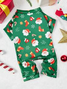 PETSIN Christmas Pajama Outfits Four-Legged Costumes For Corgi, English Bulldog, Pug, Teddy, Bichon, Schnauzer & Small Breeds - Multicolor - View 7