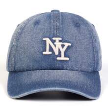 Dealstrict 1pc Women's NY Letter Embroidered Baseball Cap, Street Fashion Casual Hat For Spring/Autumn Outdoor, Travel, Beach - Multicolor - View 6