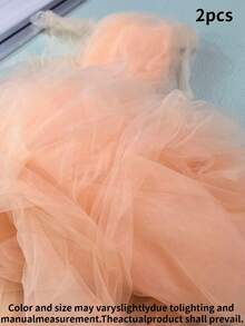 1/2PCS Tirai Tipis Elegan Kain Chiffon Mewah untuk Dekorasi Lengkungan Pernikahan, Pesta, Acara, Latar Belakang Dinding, Dekorasi Interior Rumah, Desain Jendela Penyaring Cahaya Lembut yang Menawan - Sampanye - View 10