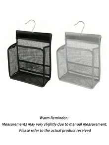 Vigour Summer Breathable Mesh Hanging Storage Bag With Hook - Foldable Storage Basket, Suitable For Bathroom, Dorm, Gym, Travel Accessories, Space-Saving Hanging Storage Bag, Suitable For Bathroom, Bedroom, Rv Bathroom, Kitchen, Home Storage And - Multicolor - View 16
