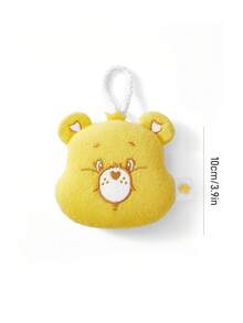 SHEIN X Care Bears منديل استحمام إسفنجي كرتوني لطيف مع حبل معلق - أصفر - مشاهدة 3
