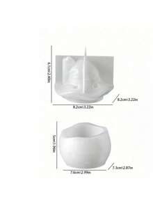 1Pc Wizard Hat Silicone Candle Mold, DIY Candle Making Mould, Halloween Christmas Desktop Ornament, Craft Mold For Home Decor. - hat - View 9