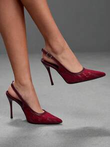 Burgundy back