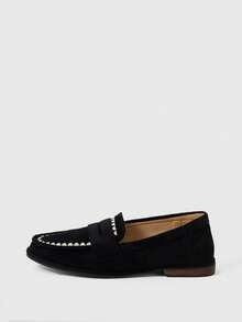 Sleekvia Women's Flat Shoes - Black - View 2
