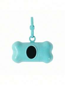 1/2/6PCS Hands Free Dog Waste Bag Dispenser Durable Plastic Free Portable Poop Collector Wheat Straw Bone Shaped Holder For Outdoor Walking Training Pet Waste Bag Carrier - Multicolor - View 19