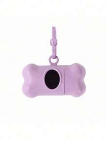 1/2/6PCS Hands Free Dog Waste Bag Dispenser Durable Plastic Free Portable Poop Collector Wheat Straw Bone Shaped Holder For Outdoor Walking Training Pet Waste Bag Carrier - Multicolor - View 21
