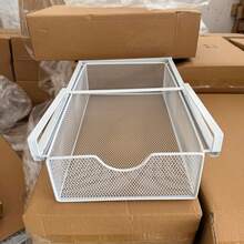 Detachable Storage Basket For Closet, Bra Organizer, Drawer Underwear And Socks Organizer, College Dorm Necessities, Drawer Organizer And Hanging Shelf, Mesh Multi-Functional Storage Basket, Detachable Organizer To Save Space In Closet, Cabinet - View 9