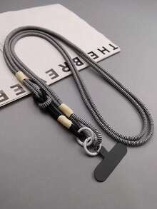 Adjustable Detachable Polyamide Phone Lanyard With Short Strap Universal Crossbody Cell Phone Holder For Outdoor Hiking Travel Hands Free Carrying Shine Tech Accessory Mobile Gear - Multicolor - View 25