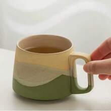 1pc 300ml Ceramic Mug, Adorable Couples Coffee/Tea Cup, Suitable For Home/Office, Back To School - Mug - View 5