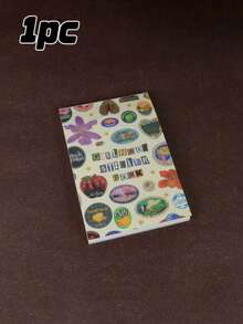 1/2Pcs Kawaii Fruit Sticker Book, Macaron Color Letter Stickers For DIY Scrapbook Journal, Cute Aesthetic Decals For Planner Notebook School Supplies - A - View 13