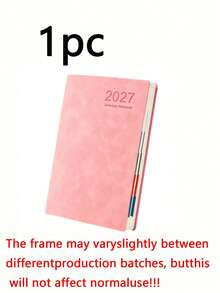 2027 Minimalist Multi-Color Planner Notebook - multicolor - View 22