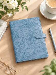 Multi‑Color Embossed A4 Portfolio Folder Multi‑Functional Clip Board Document Holder For Business Office Multi‑Scenario Use - multicolor - View 7