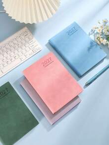 2027 Minimalist Multi-Color Planner Notebook - multicolor - View 9