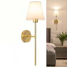 2 Sets Of Wall Lamps, Golden Wall Lamps, Magnetic Detachable, Suitable For Bedrooms (Without Light Source) - Multicolor - View 4