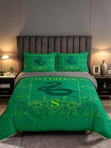 HARRY POTTER X Joivida 2/3 Pieces 100% Polyester Bedding Set, Soft And Skin-Friendly, All-Season Modern Polyester Bedding Collection, 1 Duvet Cover + 1/2 Pillowcases (No Comforter Included) - Multicolor - View 7