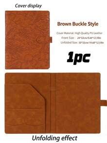 Multi‑Color Embossed A4 Portfolio Folder Multi‑Functional Clip Board Document Holder For Business Office Multi‑Scenario Use - multicolor - View 11