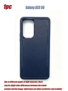 1 Soldier Protective Phone Case, Compatible With Galaxy A17, A52 (5G), A53 (5G). - Blue - View 11